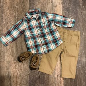 Carters baby outfit and shoes